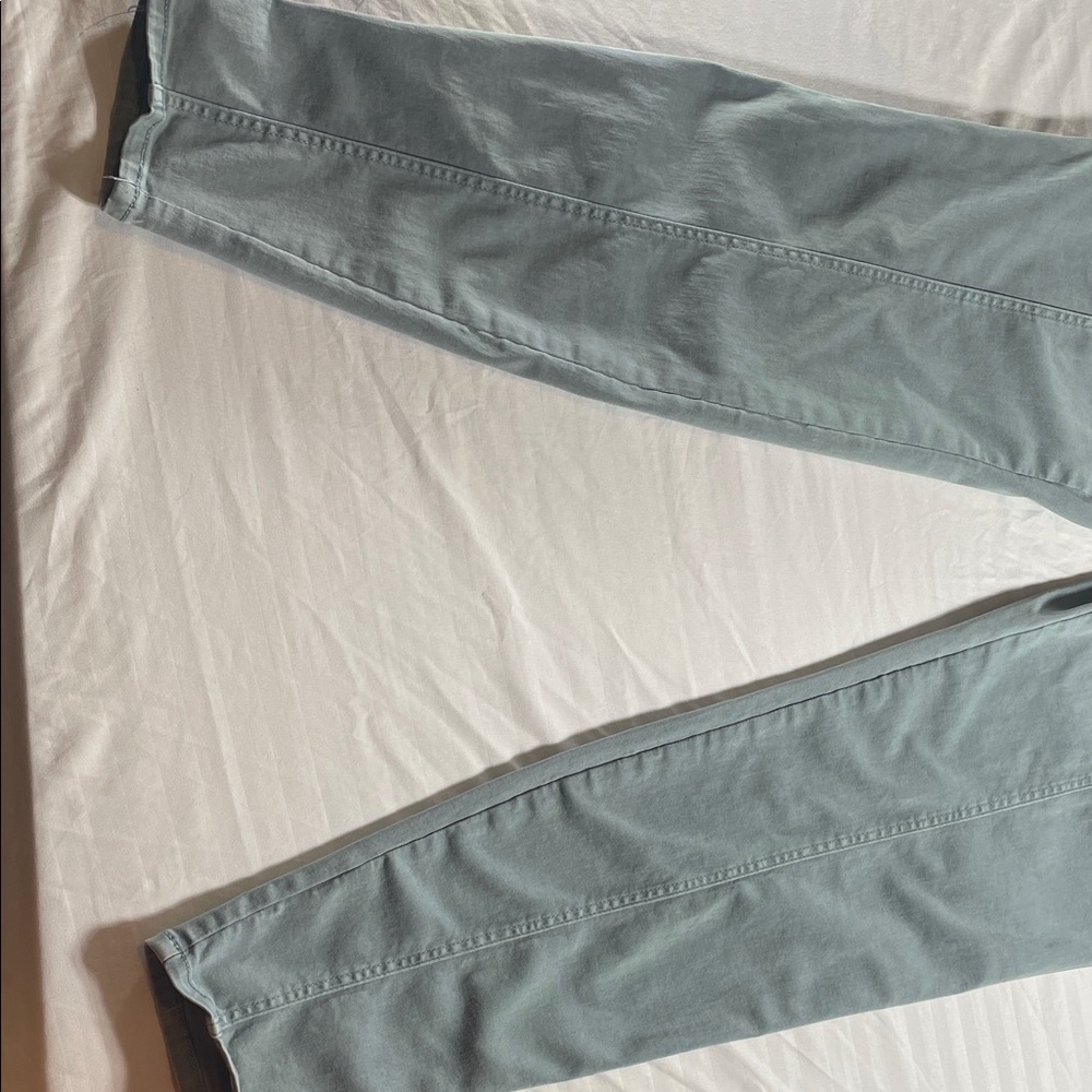 Maurices Women's Drawstring Joggers in Slate Blue-Green XL Long - Picture 2 of 9
